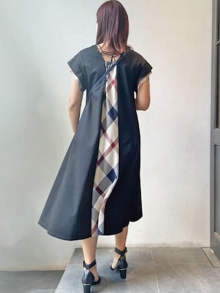 【タグ付き✨】ブルーレーベルクレストブリッジ　ボウタイ　切替　ワンピース　S 3090049404539619_01_1812w.jpeg