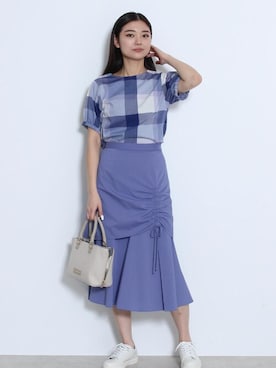 BLUE LABEL CRESTBRIDGEのスカートを使った人気ファッション  