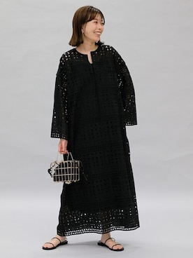 「アイテム（ドレス）」を使った、1er Arrondissementさん（レディース・159cm）の夏コーディネート