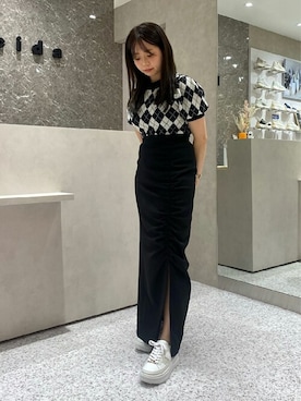 Lucidaさん（レディース・155cm）の秋コーディネート