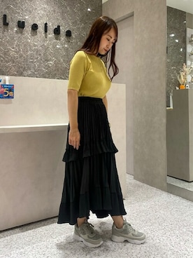 Lucidaさん（レディース・160cm）の秋コーディネート