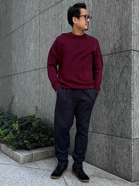 a.v.v本社MENSスタッフさん（メンズ・172cm）の秋コーディネート