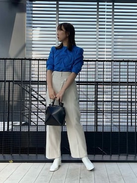 Yuki Kagayaさん（レディース・166cm）の夏コーディネート