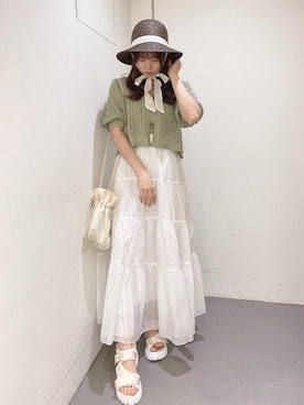 emsexcite　/　エムズエキサイトさん（レディース・151cm）の夏コーディネート