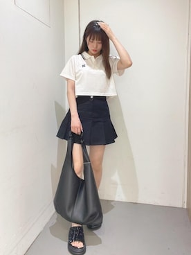 「アイテム（カチューシャ）」を使った、emsexcite　/　エムズエキサイトさん（レディース・152cm）の夏コーディネート