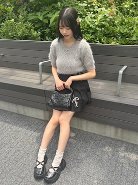 「ガーリーコーデ」｜「アイテム（その他シューズ）」を使った、emsexcite　/　エムズエキサイトさん（レディース・156cm）の秋コーディネート