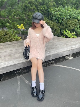 「ガーリーコーデ」｜「アイテム（その他シューズ）」を使った、emsexcite　/　エムズエキサイトさん（レディース・158cm）の秋コーディネート