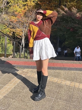 emsexcite　/　エムズエキサイトさん（レディース・160cm）の秋コーディネート