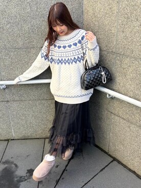 emsexcite / エムズエキサイトさん(レディース・160cm)の冬コーディネート