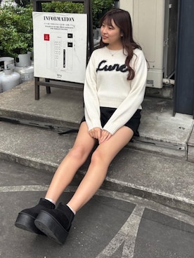 emsexcite　/　エムズエキサイトさん（レディース・160cm）の冬コーディネート