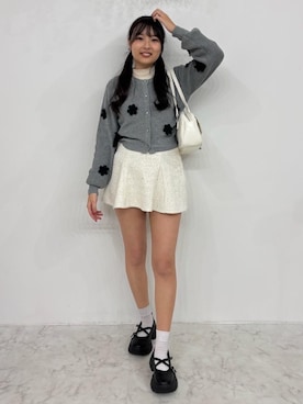 「RETRO GIRL（レトロガール）のアイテム」を使った、emsexcite　/　エムズエキサイトさん（レディース・160cm）の冬コーディネート