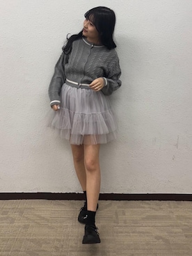 「RETRO GIRL（レトロガール）のアイテム」を使った、emsexcite　/　エムズエキサイトさん（レディース・160cm）の冬コーディネート