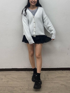 「RETRO GIRL（レトロガール）のアイテム」を使った、emsexcite　/　エムズエキサイトさん（レディース・160cm）の冬コーディネート