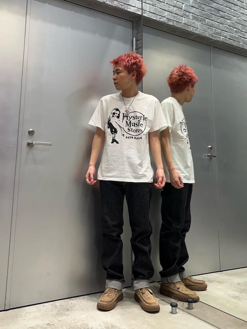 MUSIC STORES Tシャツ（Tシャツ/カットソー）｜HYSTERIC GLAMOUR