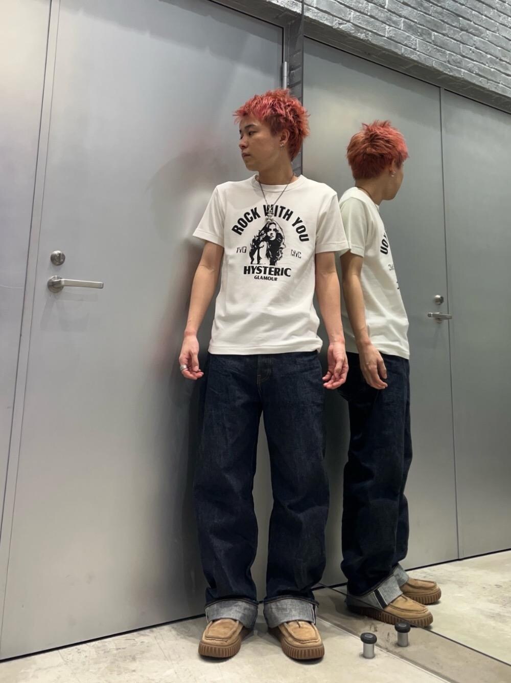 y2k ヒステリックグラマー 後ろリボン tシャツ HYSTERIC GLAMOUR（ヒステリックグラマー）の「ROCK W YOU T