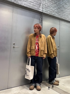 「アイテム（その他アウター）」を使った、TAKAMIさん（メンズ・168cm）の夏コーディネート