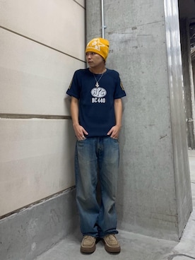 「HYSTERIC GLAMOUR（ヒステリックグラマー）のアイテム」を使った、TAKAMIさん（メンズ・168cm）の秋コーディネート