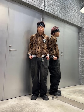 「アイテム（エコバッグ/サブバッグ）」を使った、TAKAMIさん（メンズ・168cm）の秋コーディネート