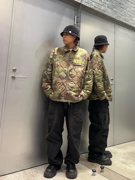 「HYSTERIC GLAMOUR（ヒステリックグラマー）のアイテム（ハット）」を使った、TAKAMIさん（メンズ・168cm）の秋コーディネート