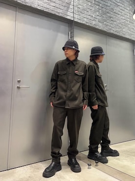 「HYSTERIC GLAMOUR（ヒステリックグラマー）のアイテム（シャツ/ブラウス）」を使った、TAKAMIさん（メンズ・168cm）の秋コーディネート