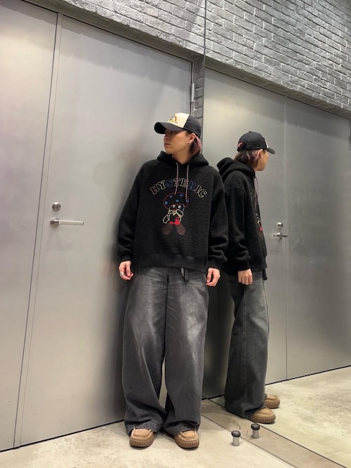 デニムワイドパンツ（デニムパンツ）｜HYSTERIC GLAMOUR（ヒステリック