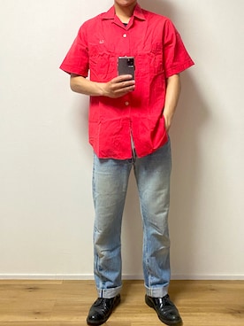 「リーバイス」｜naotoさん（メンズ・175cm）の夏コーディネート
