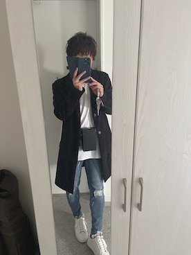 「ZARA（ザラ）のアイテム（財布/小物）」を使った、相互★DAIさん（メンズ・170cm）の春コーディネート