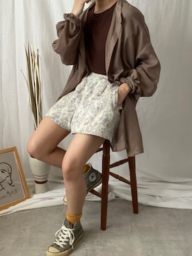 「UNIQLO（ユニクロ）の50色ソックス（消臭機能付き）（ソックス/靴下）」を使った、まめあいこ·͜·さん（レディース・147cm）の冬コーディネート