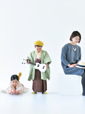 「七五三」｜「アイテム（その他）」を使った、saciさん（キッズ・100cm）の秋コーディネート
