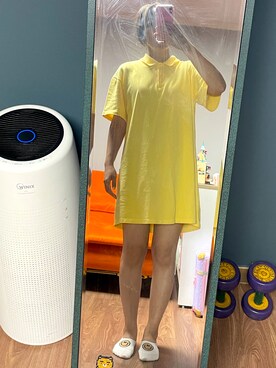 「アイテム（ワンピース/ドレス）」を使った、Harukaさん（レディース・159cm・40代）の夏コーディネート