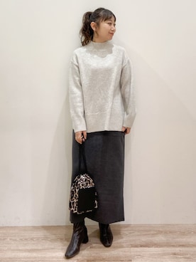 RISAYANさん（レディース・157cm）の冬コーディネート