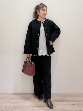 RISAYANさん（レディース・157cm）の秋コーディネート