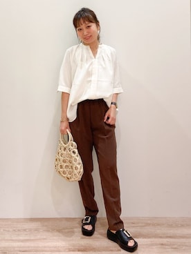 RISAYANさん（レディース・157cm）の夏コーディネート