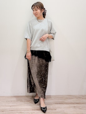 RISAYANさん（レディース・157cm）の夏コーディネート
