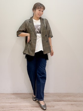 RISAYANさん（レディース・157cm）の夏コーディネート