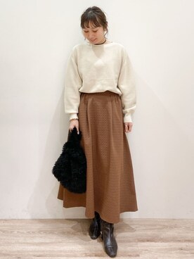 RISAYANさん(レディース・157cm)の冬コーディネート