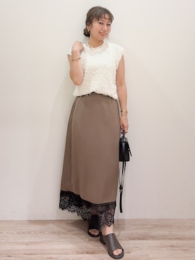 RISAYANさん（レディース・157cm）の夏コーディネート