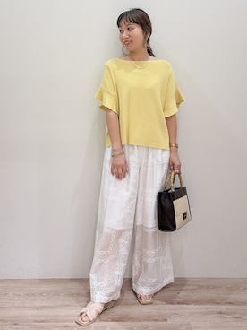 RISAYANさん（レディース・157cm）の夏コーディネート