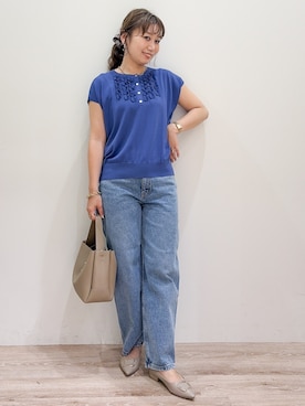 RISAYANさん（レディース・157cm）の夏コーディネート