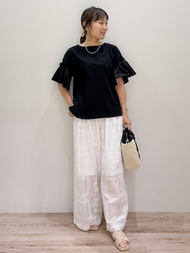 RISAYANさん（レディース・157cm）の夏コーディネート