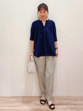 RISAYANさん（レディース・157cm）の夏コーディネート