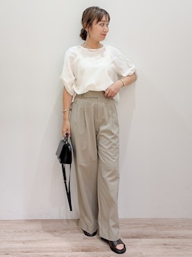 RISAYANさん（レディース・157cm）の夏コーディネート