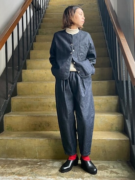「yuni（ユニ　）のアイテム」を使った、clever elephantさん（レディース・154cm）の冬コーディネート