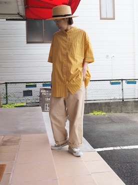 「nitca（ニトカ）のアイテム」を使った、clever elephantさん（レディース・155cm）の春コーディネート