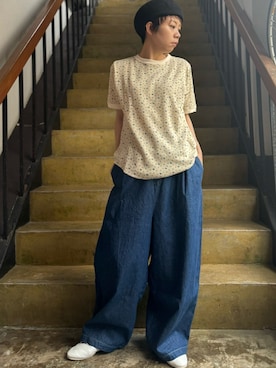 「yuni（ユニ　）のアイテム」を使った、clever elephantさん（レディース・154cm）の夏コーディネート