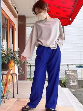 「nitca（ニトカ）のアイテム」を使った、clever elephantさん（レディース・153cm）の秋コーディネート