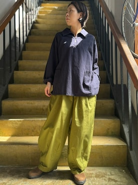 「Blundstone（ブランドストーン）のアイテム」を使った、clever elephantさん（レディース・154cm）の夏コーディネート