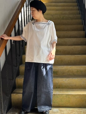 「yuni（ユニ　）のアイテム」を使った、clever elephantさん（レディース・154cm）の春コーディネート