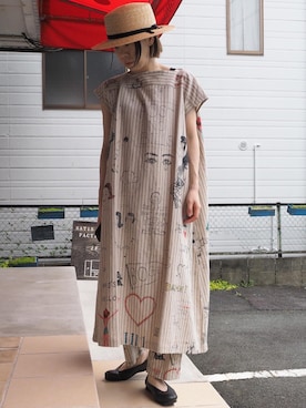 「ボヘミアンズ」｜clever elephantさん（レディース・155cm）の夏コーディネート