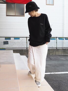 「nitca（ニトカ）のアイテム」を使った、clever elephantさん（レディース・153cm）の秋コーディネート
